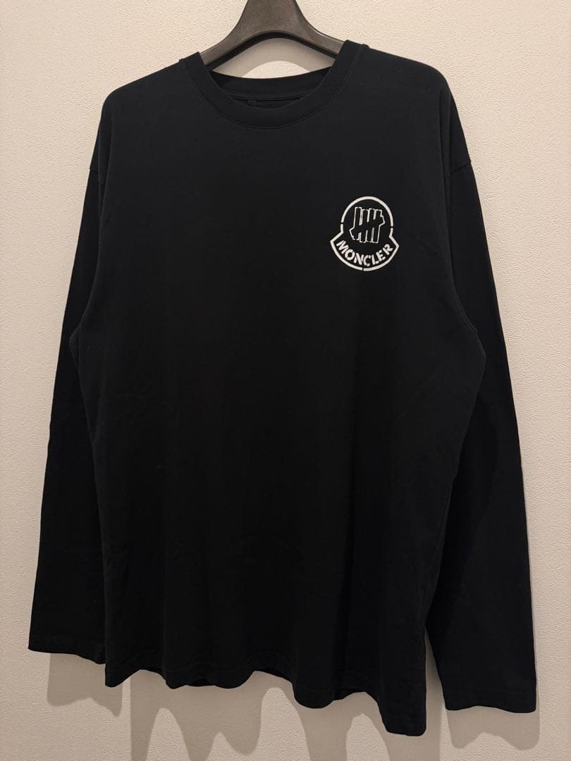 【希少】MONCLER モンクレール　長袖　ロンT 極美品　ブラック　黒　L