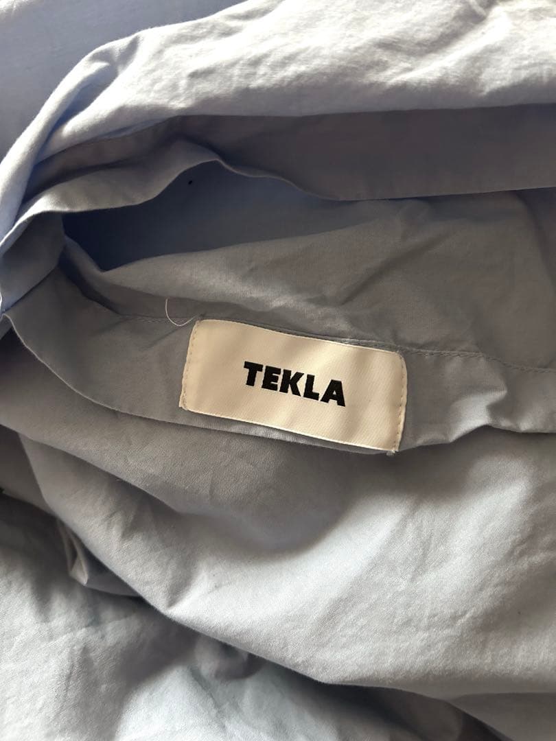 TEKLA 布団カバー ダブル  blue
