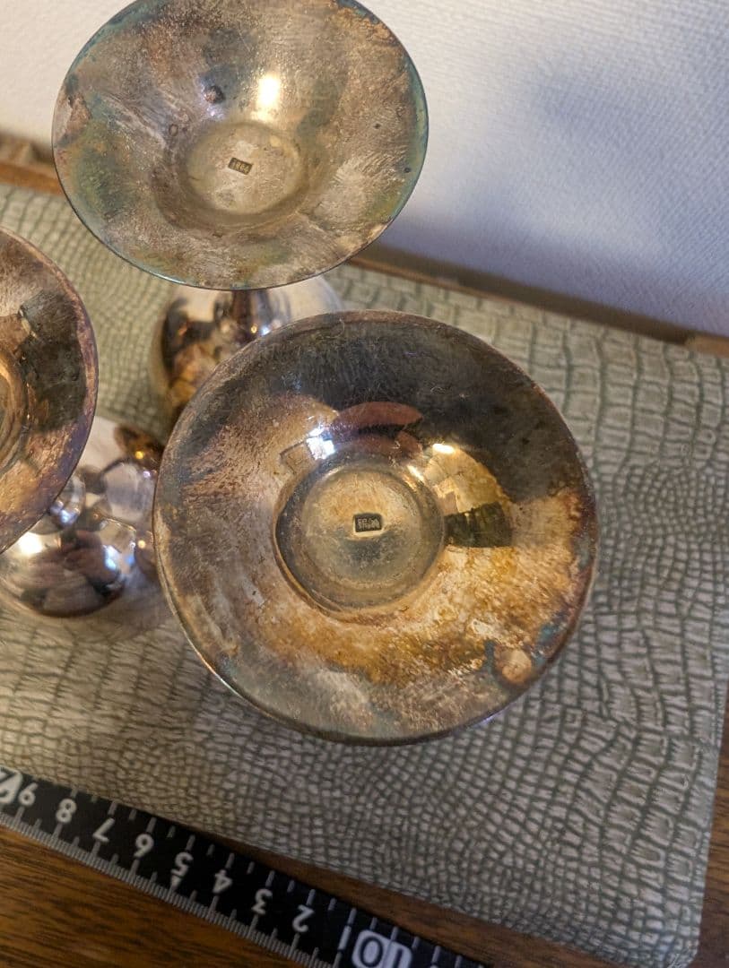 純銀　第17回日本ダービー　優駿記念　クモノハナ　銀杯　競馬グッズ　アンティーク