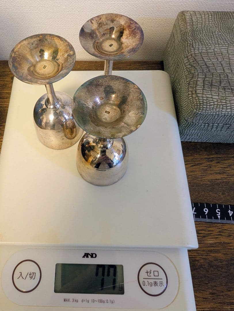 純銀　第17回日本ダービー　優駿記念　クモノハナ　銀杯　競馬グッズ　アンティーク