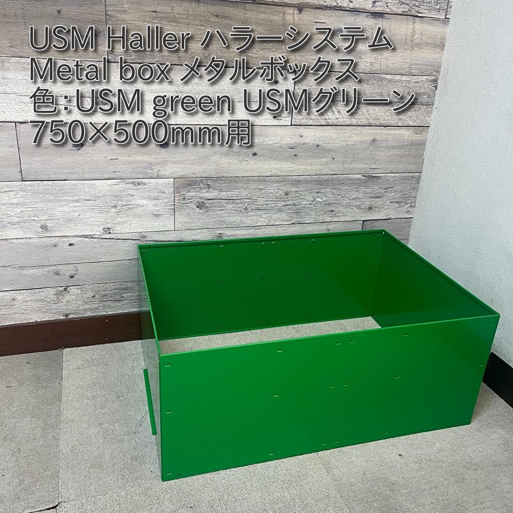 USM Haller ハラ－ D500 メタルボックス 色：グリーン（１）
