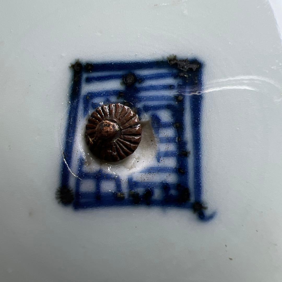 中国明時代　ウサギの図蓋　直径8.7㎝　東Y8-0203☆2F