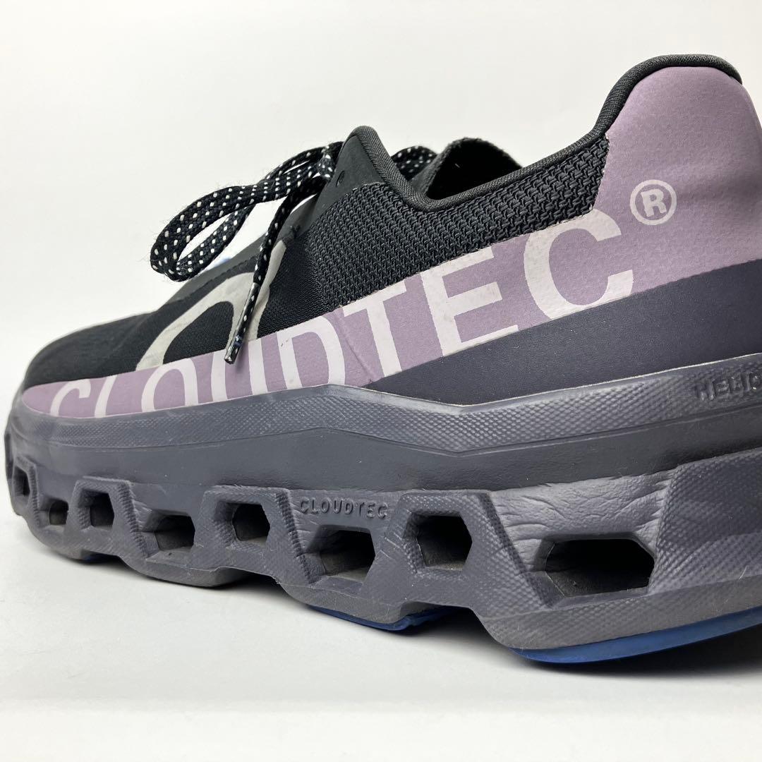 【良品】on CLOUDMONSTER マグネットシャーク　厚底スニーカー8.5