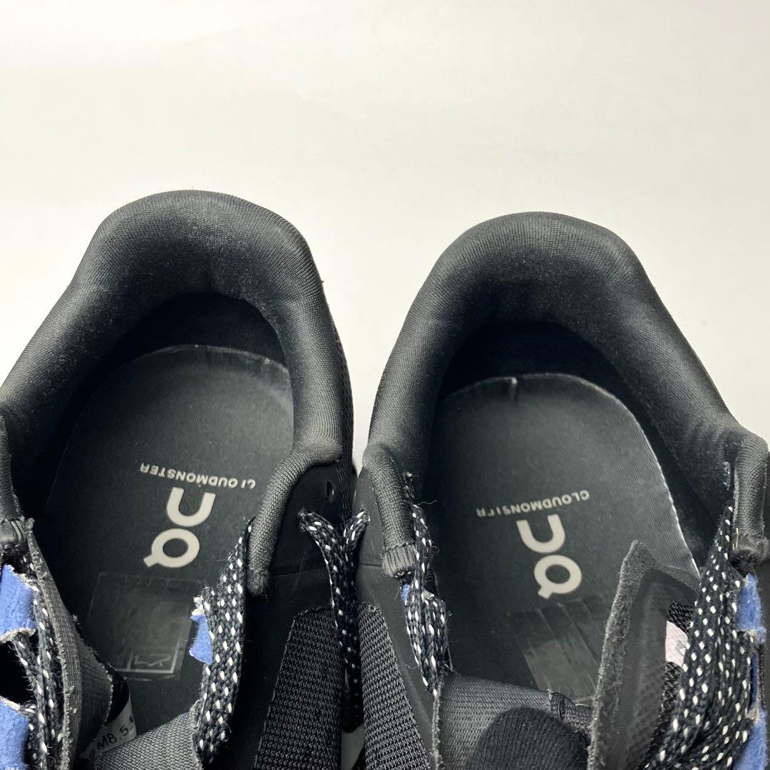 【良品】on CLOUDMONSTER マグネットシャーク　厚底スニーカー8.5