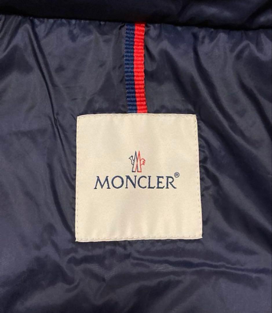 【新品本物】サイズ3 モンクレール エルミファー ネイビー ダウンD655⑥