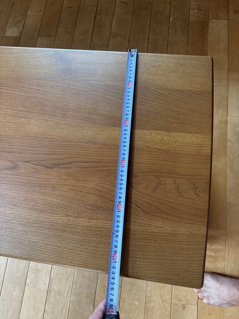 木製センターテーブル 引き出し付き カリモク