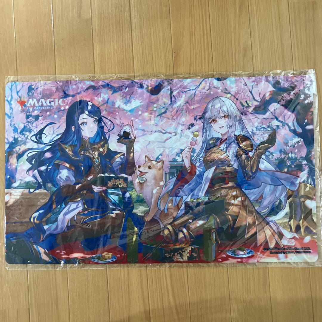 MTG 放浪皇のお花見キャンペーン 放浪皇&ナーセットプレイマット 藤ちょこ先生