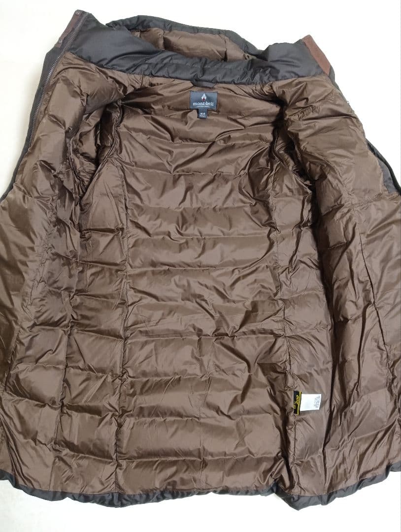 極美品　mont-bell　トラベルダウンロングコート　ex800