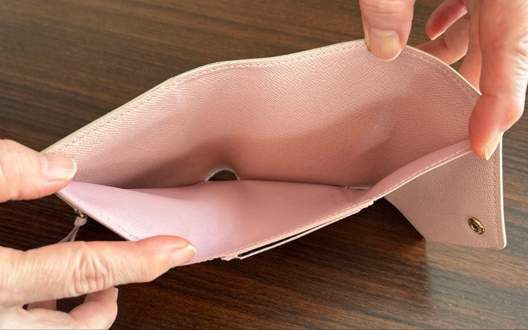 LOUIS VUITTON ダミエ・キャンバス 三つ折り財布 箱付き