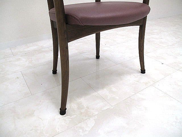 展示品　飛騨産業/キツツキ「クレセント」 アームチェア オーク無垢材　佐々木敏光