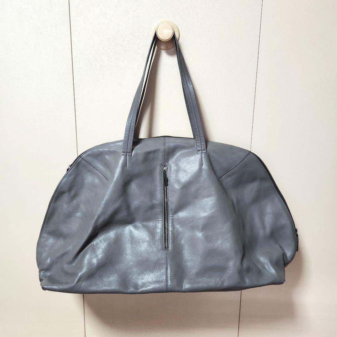 ヨーガンレール　ボストンバック　ラージサイズ　グレー