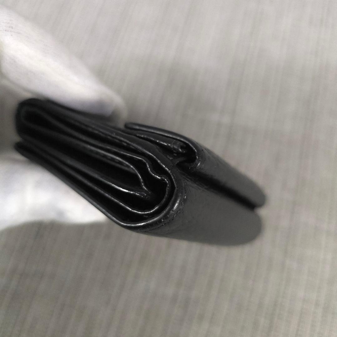 Maison Margiela　レザー　トリフォールド　ウォレット　三つ折り財布