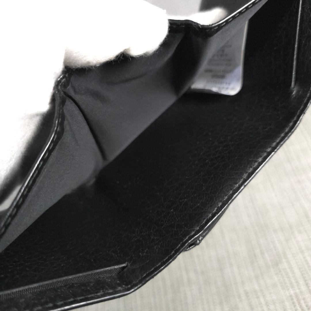 Maison Margiela　レザー　トリフォールド　ウォレット　三つ折り財布