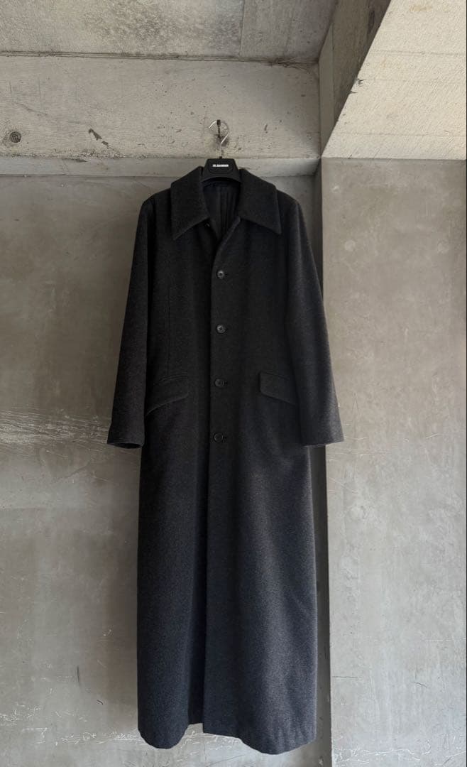 ジャケット・アウター 90's Vintage Dark Gray Maxi Wool Coat