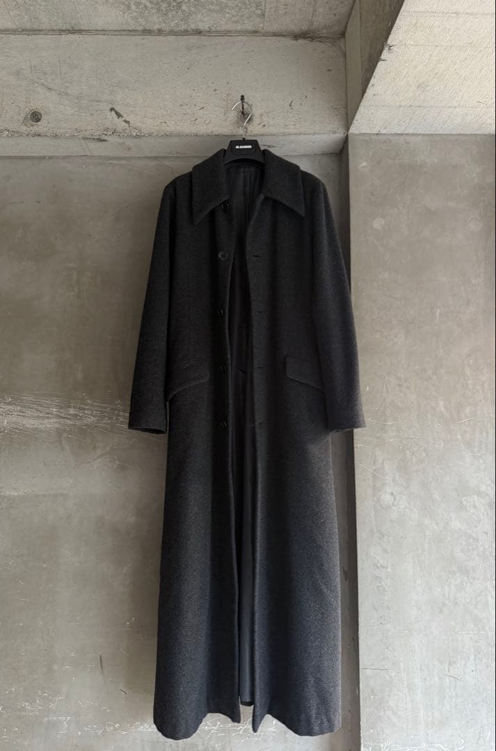 ジャケット・アウター 90's Vintage Dark Gray Maxi Wool Coat