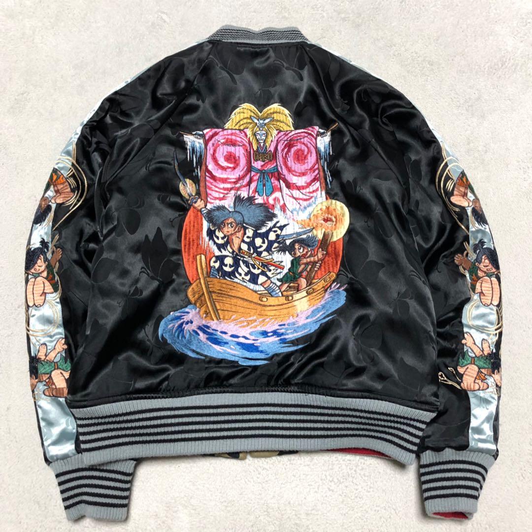 Dry Bones × どろろ スカジャン リバーシブル Mサイズ スーベニア