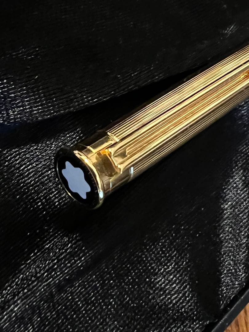 MONTBLANC 万年筆 ノブレス ゴールドプレート F (旧型)