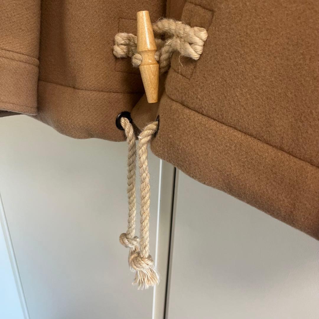 25AW 【HYKE】ハイク ダブルフェイスウール ハーフダッフルコート　1