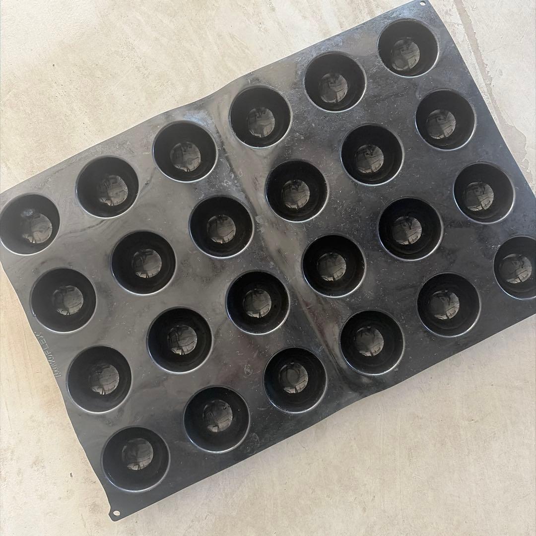 シリコン製半球型モールド1枚