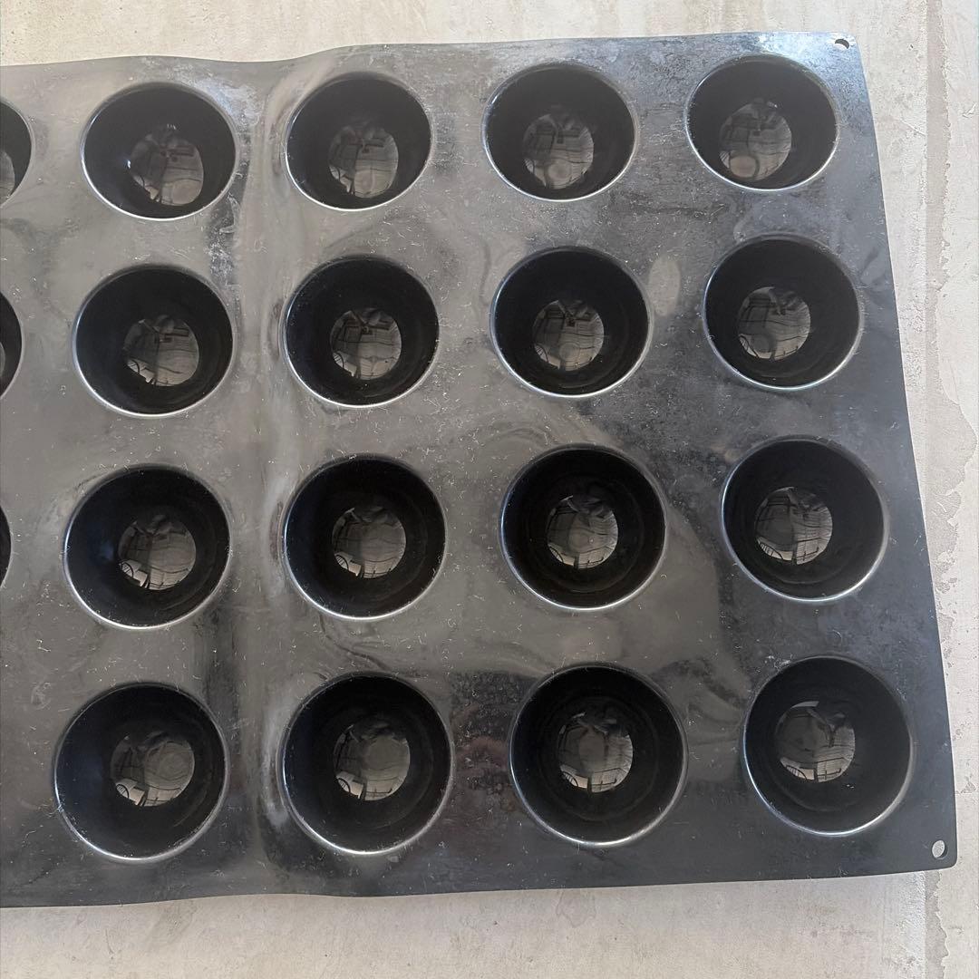 シリコン製半球型モールド1枚