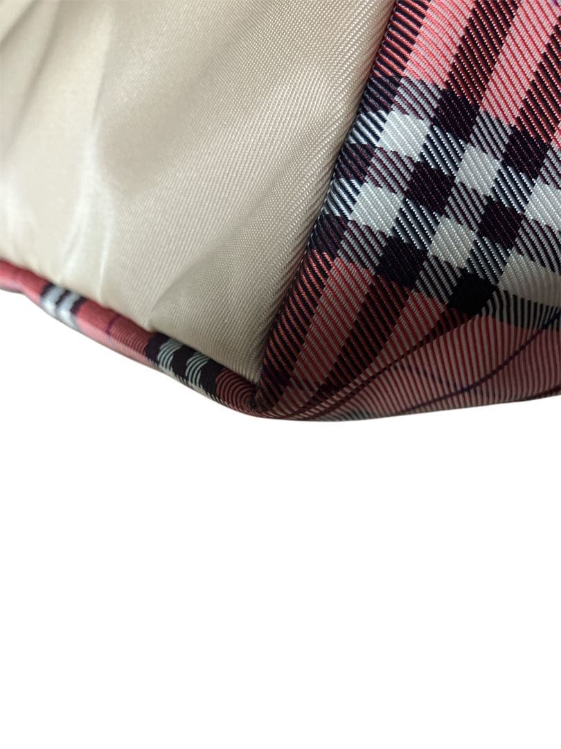 BURBRRY BLUE LAVEL ノバチェック　舟形トートバック