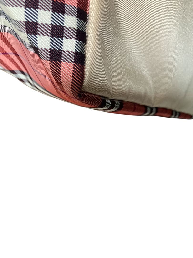 BURBRRY BLUE LAVEL ノバチェック　舟形トートバック