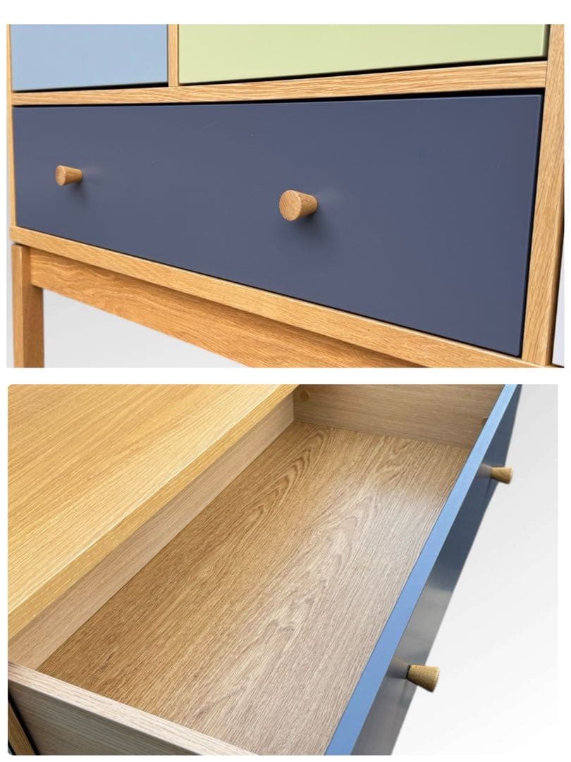 dinosディノス ウッドマン サイドボード チェスト マルチカラー 北欧家具