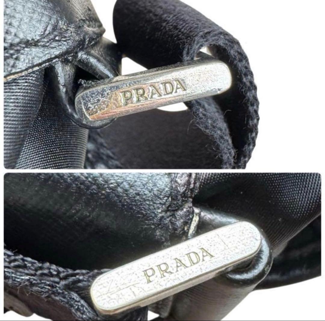 プラダ メッセンジャーバッグ　ショルダー　黒