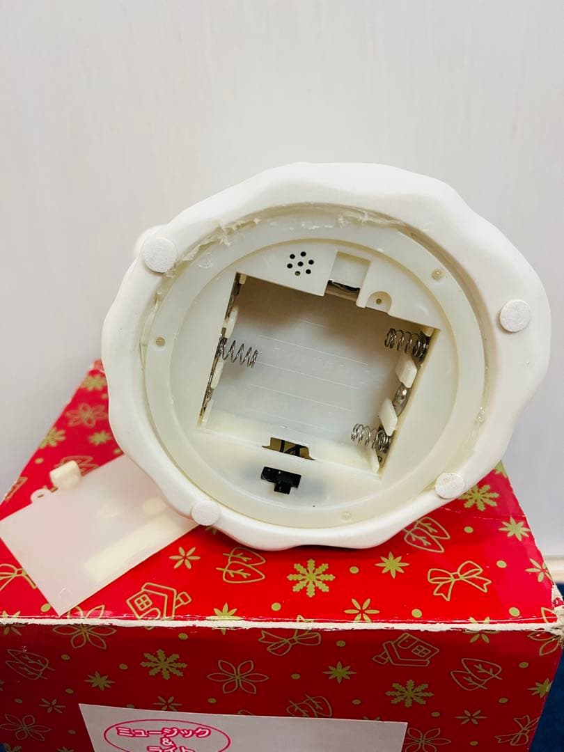 【新品未使用】ハローキティ　ファイバー　天使ドール　ライト　陶器　レトロ