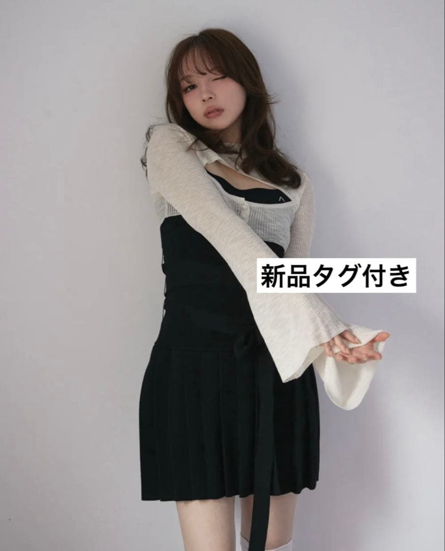 スカート Mimi ribbon mini dress