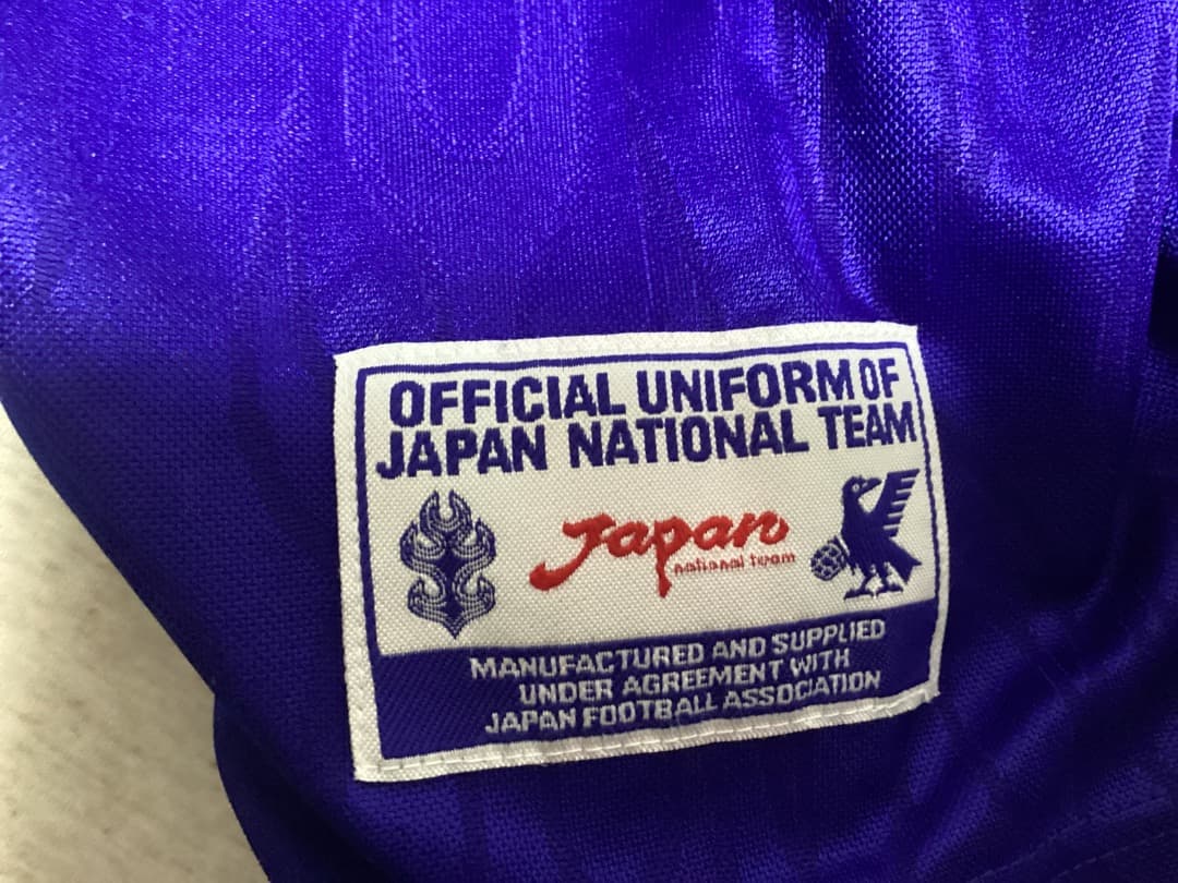 1998年　サッカー日本代表レプリカ