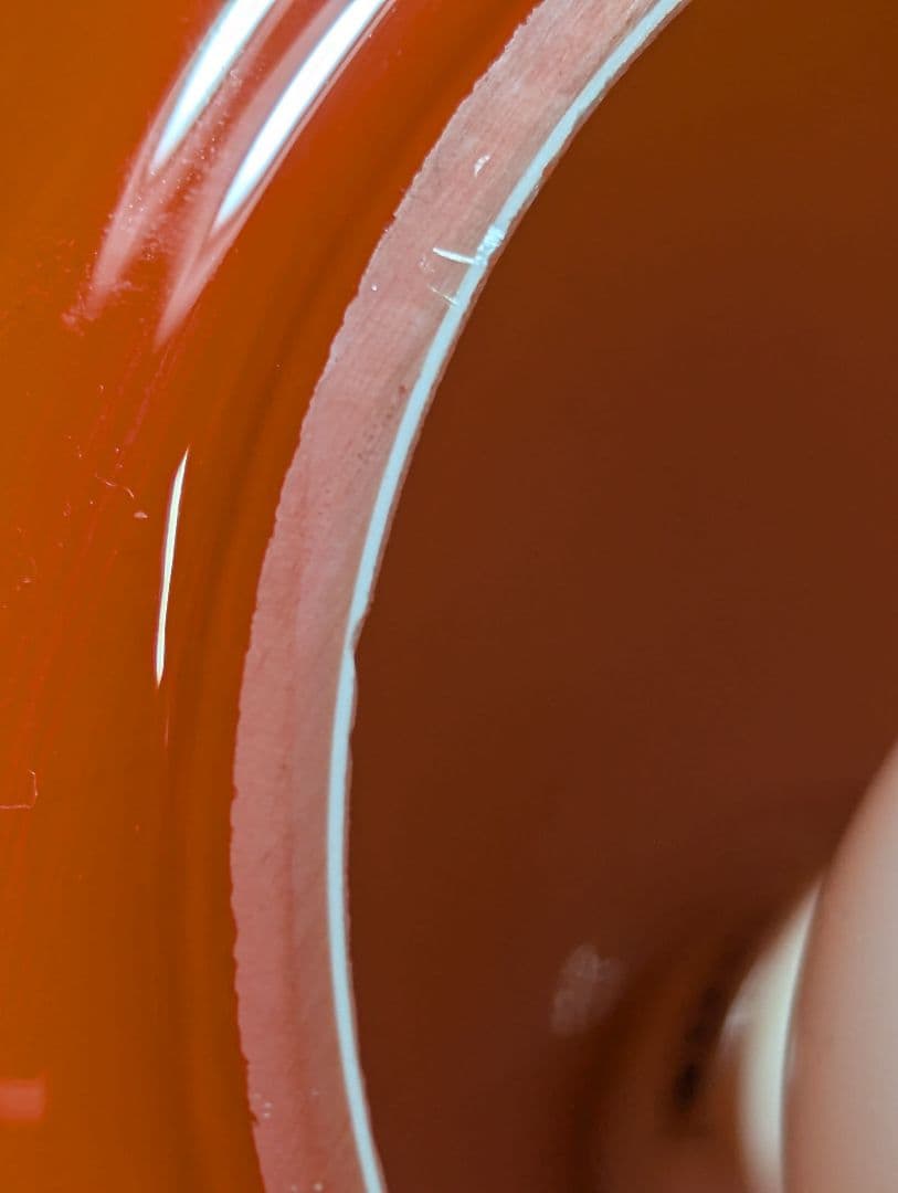 【昭和レトロ】東芝 ペンダントライト 白熱灯 オレンジ色 ガラス製シェード