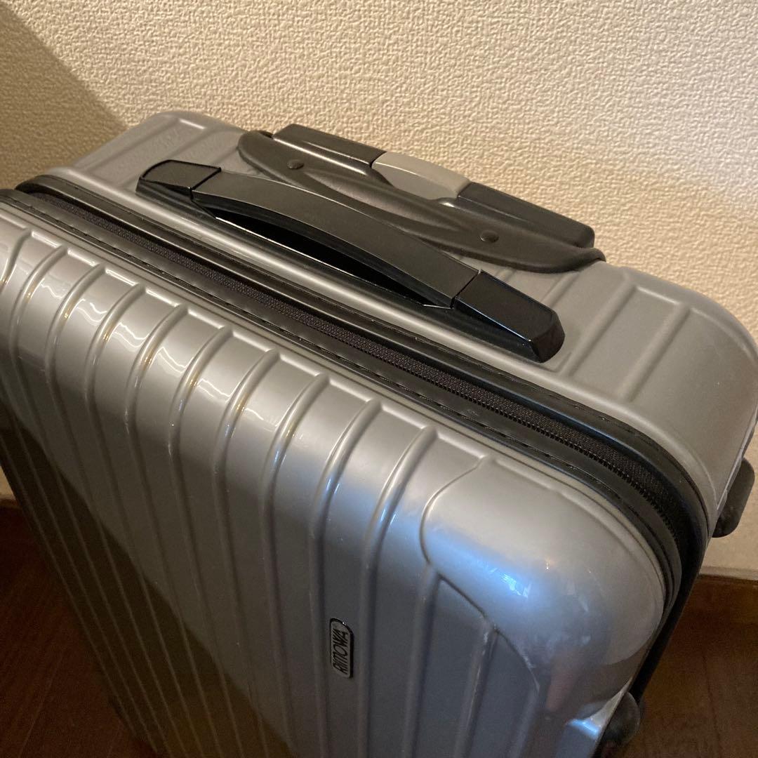 【美品】RIMOWA 軽量リモワ サルサ シルバー　機内持ち込み 32L 2輪
