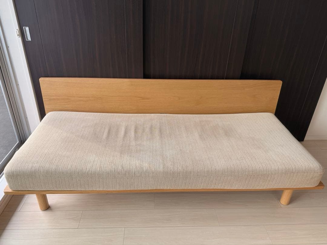 無印良品【廃盤】ソファ、ソファベッド、スモールベッド