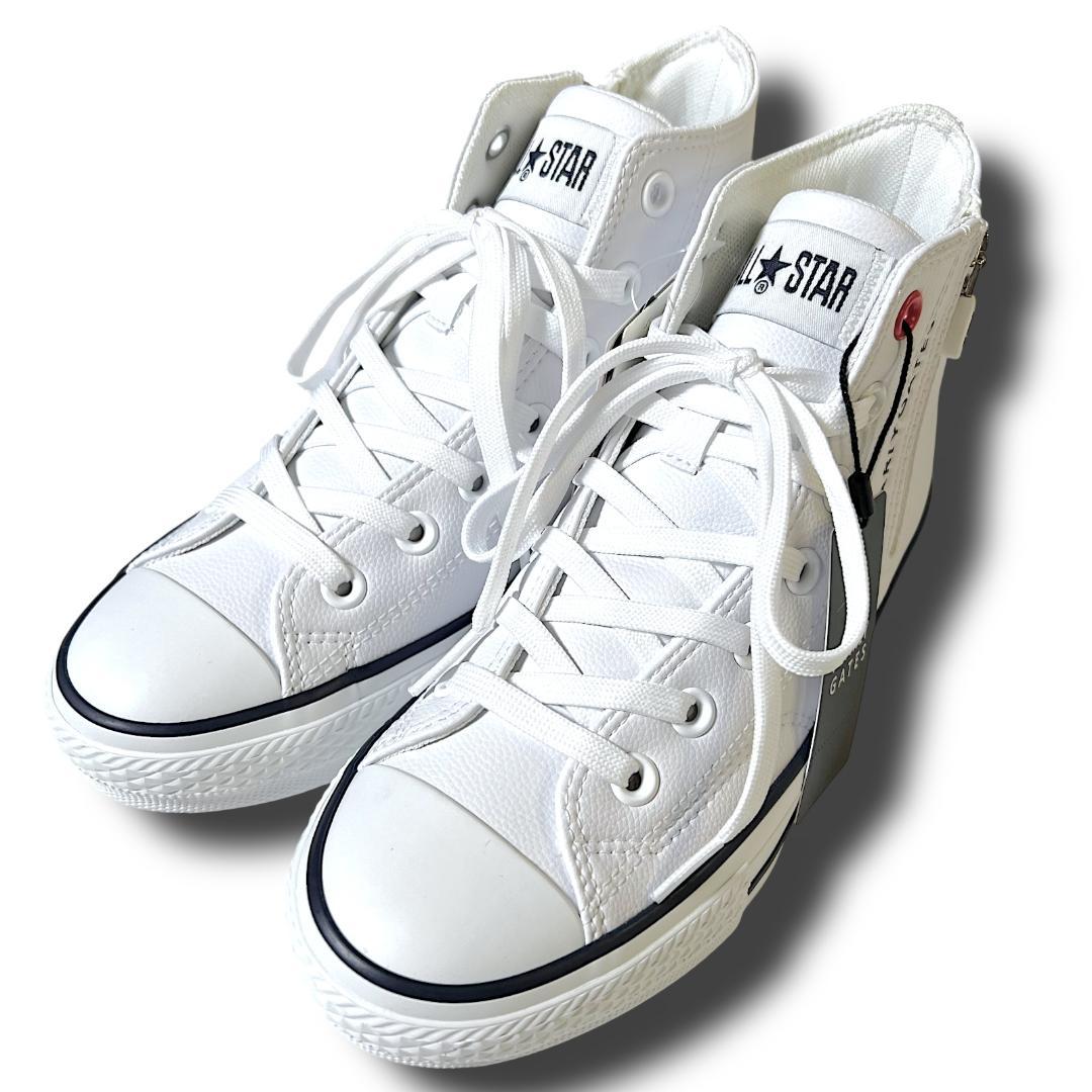23cm パーリーゲイツ×コンバース 希少コラボ ゴルフシューズ スニーカー