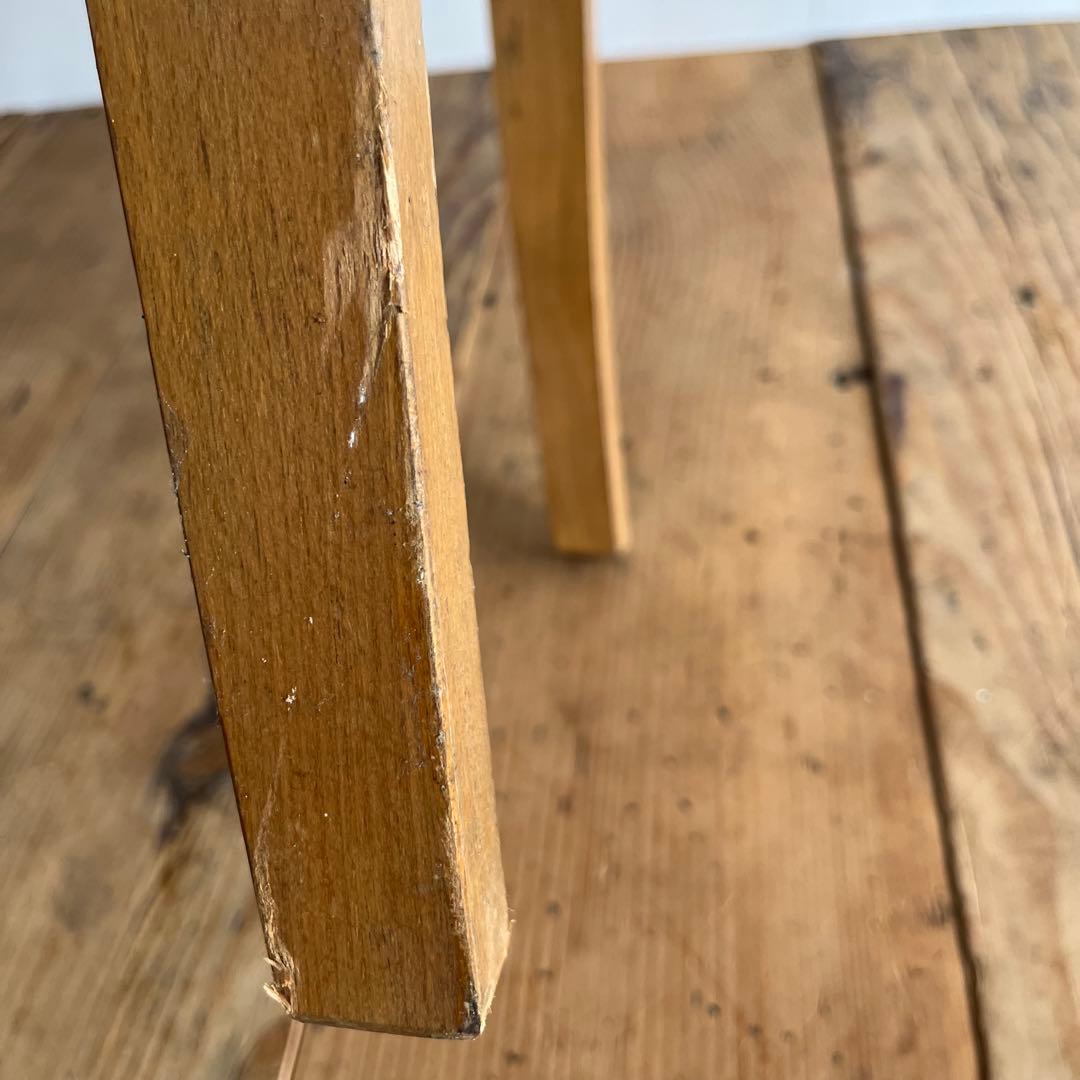 アンティーク 椅子 チェア モケット生地 z837