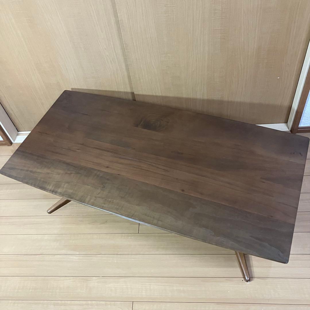 HUKLA 120 木製テーブル ローテーブル