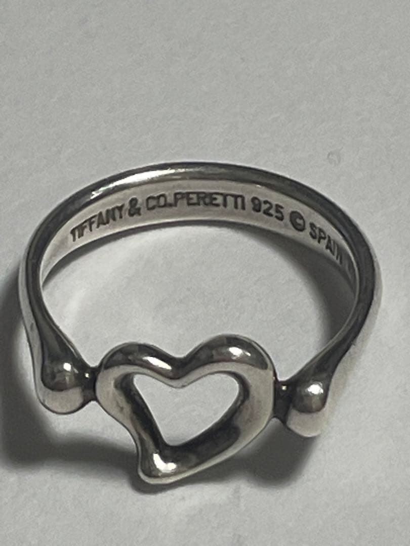 ティファニー　tiffany ハートリング　リング　約11号