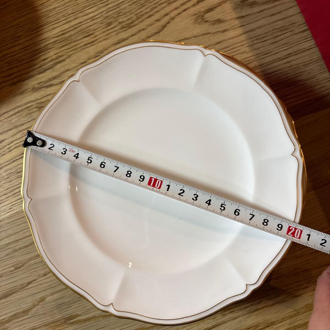 The Sakura 陶磁器皿 6枚セット 約20cm 金縁付き