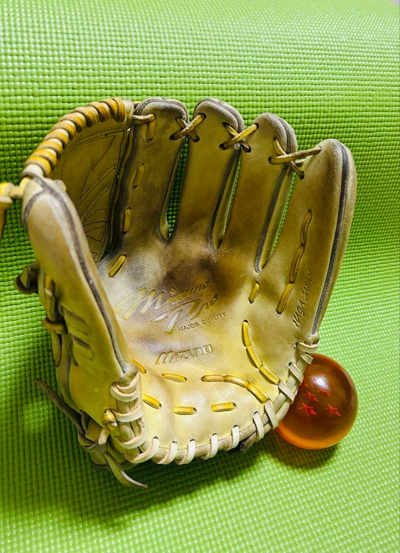 HAGA JAPAN ミズノプロ　硬式　投手　グローブ　ゼット　高校野球対応