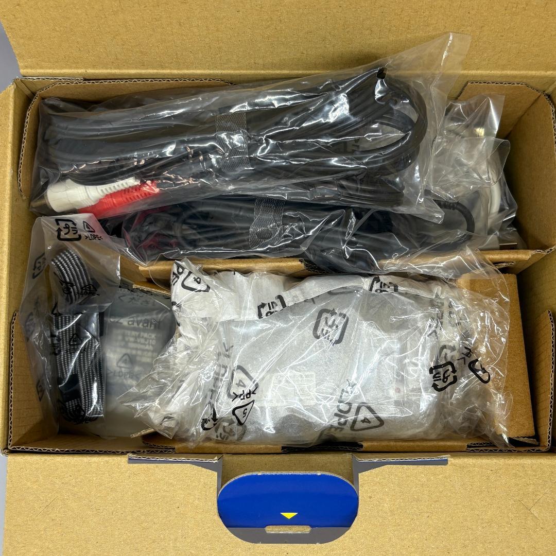 Panasonic SDR-S7 ビデオカメラ 10倍ズーム バッテリー2個付