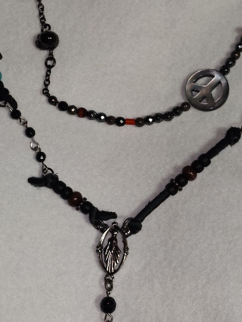 Roen ロザリオ 激レア 1点物 狼煙 ネックレス