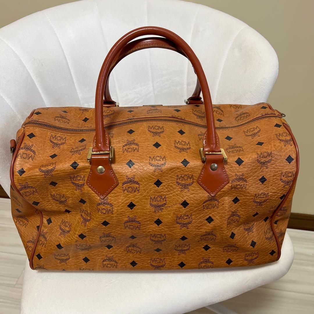 【値下げしました‼️】MCMボストンバック