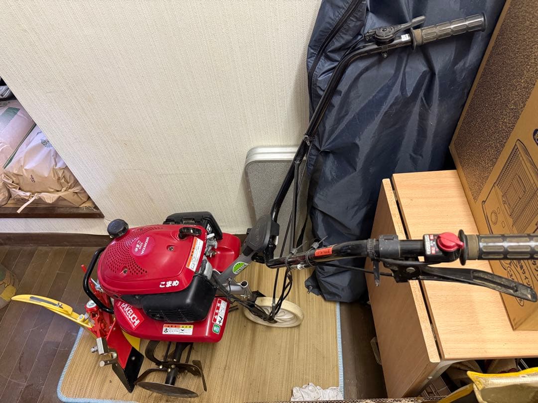 ホンダ こまめ 耕運機 赤