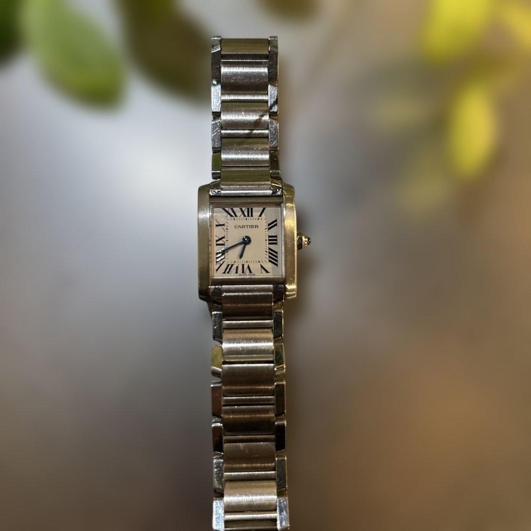カルティエ　タンクフランセーズSM