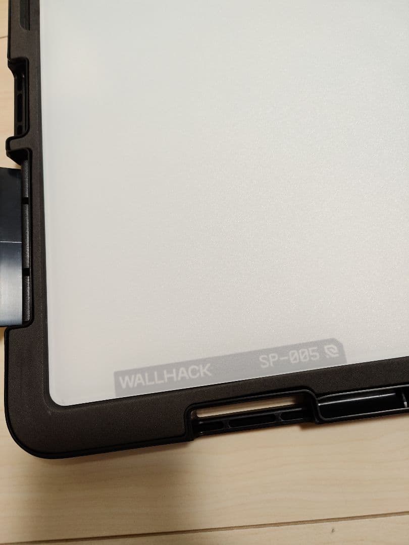 ​【美品】WALLHACK SP-005 ガラスマウスパッド（ホワイト）