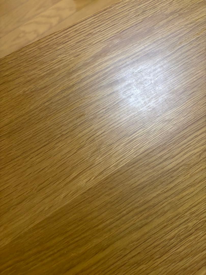 無印良品 リビングでもダイニングでもつかえるテーブル・2・オーク材 説明書付き