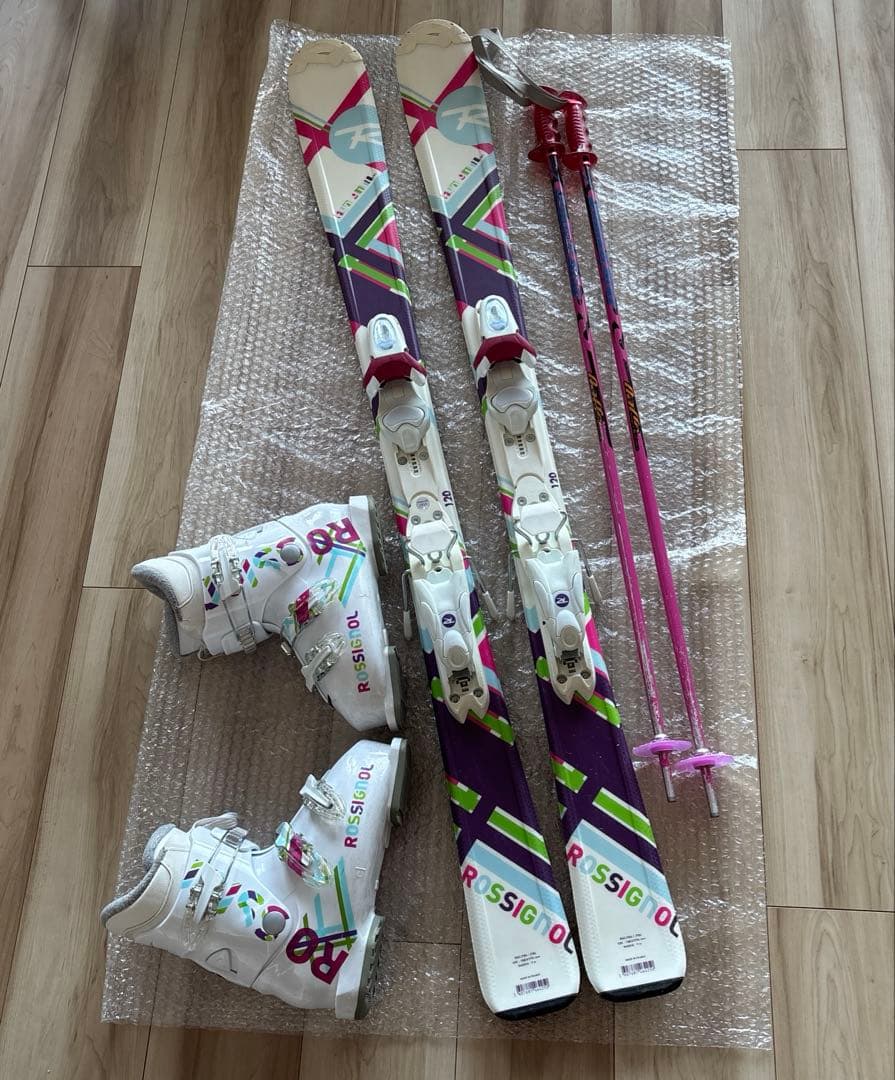 ROSSIGNOL スキーセット 120cm