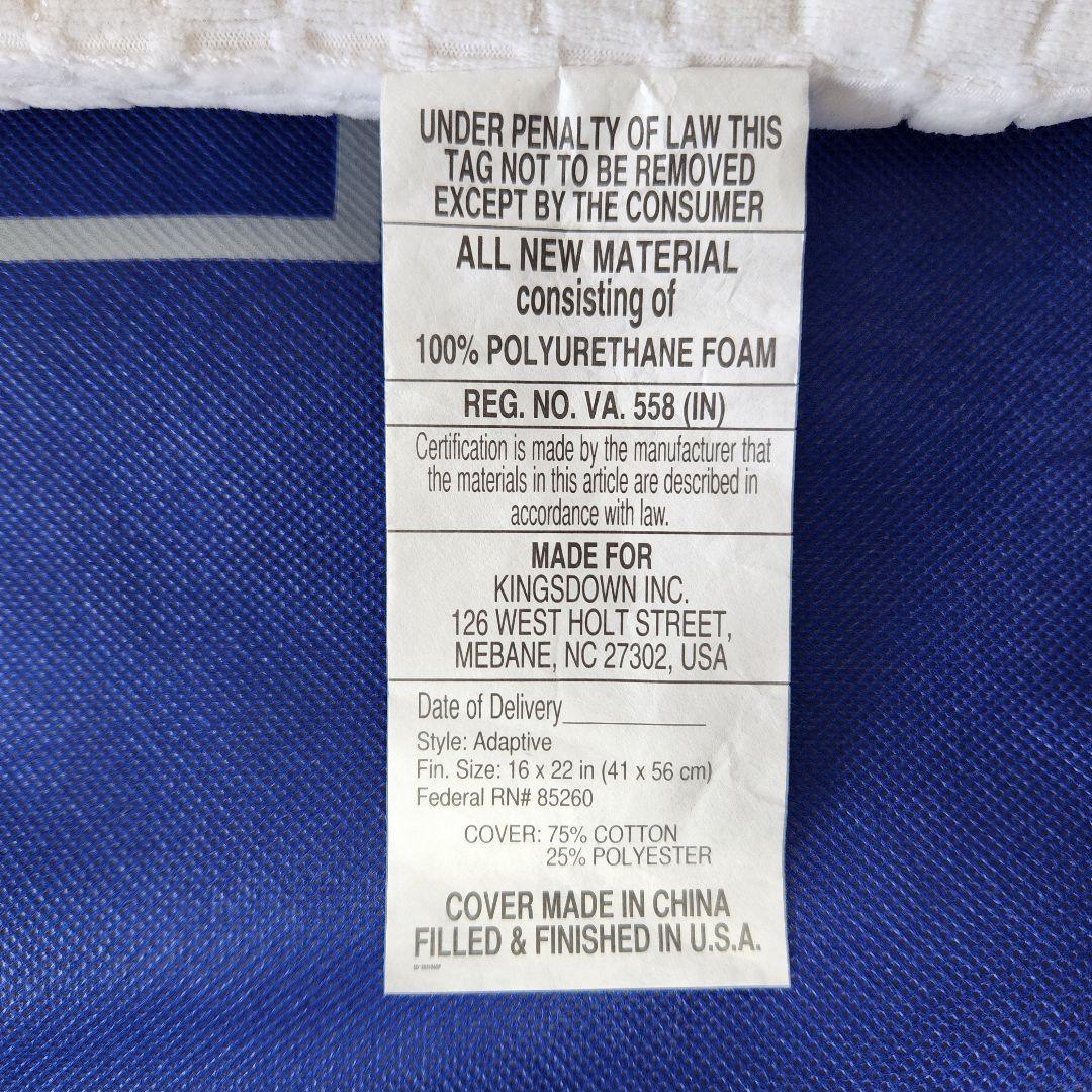 大塚家具 枕 アダプティブピロー ロータイプ KINGSDOWN レガリア