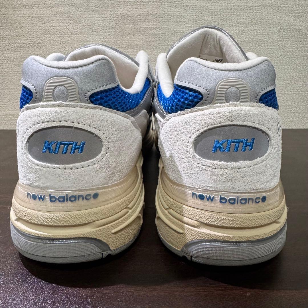 28.5 キス ニューバランス 993 マディソンスクエアガーデン グレー